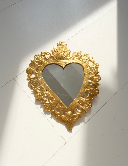 Miroir exvoto gold bohème - Boutique L'anana(s)