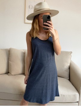 Robe top à rayures bohème - Boutique L'anana(s)