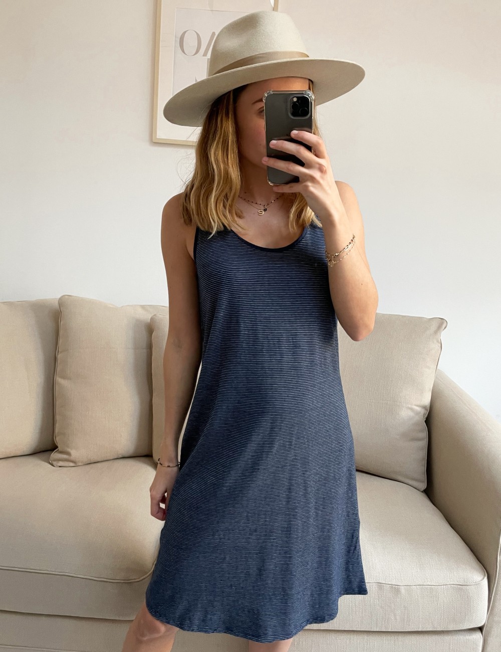 Robe top à rayures bohème - Boutique L'anana(s)