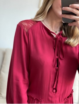 Combishort rouge gipsy - Boutique L'anana(s)