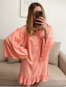 Robe dos nu avec pompons bohème - Boutique L'anana(s)