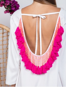 Robe dos nu hippie - Boutique L'anana(s)