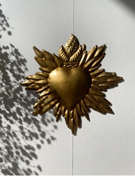 Coeur gold - Boutique l'ananas