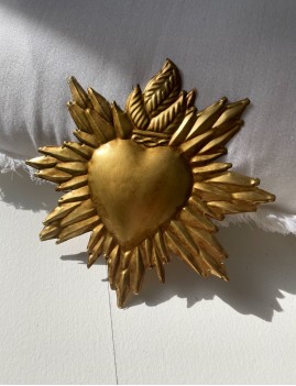 Coeur gold exvoto - Boutique l'ananas