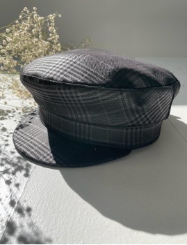 Casquette marin tartan - Boutique l'ananas