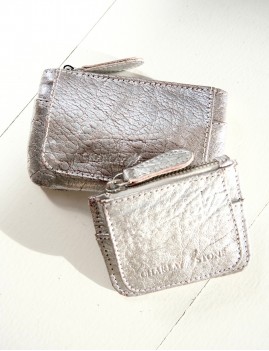 Mini porte monnaie argenté - Boutique L'anana(s)