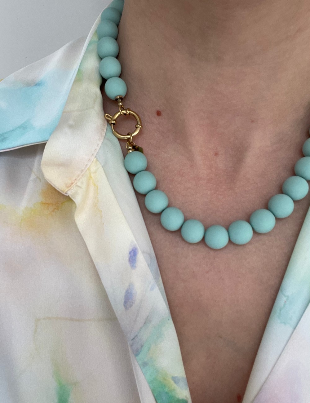 Collier en perles bohème chic - Boutique L'anana(s)