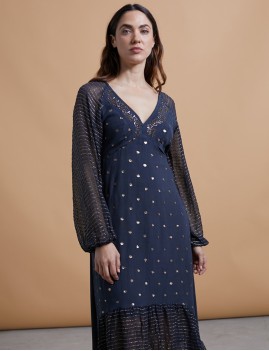 Robe à paillettes bohemian girl AJEDREA - Boutique L'anana(s)