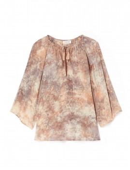 Blouse tie & dye MARIBEL bohème Louise Misha - Boutique L'anan(as)