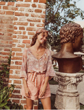 Blouse gipsy tie & dye MARIBEL Louise Misha - Boutique L'anan(as)