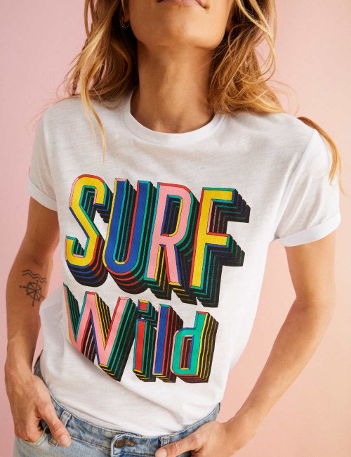 T-shirt surf wild SONNY Wild - Boutique L’anana(s)