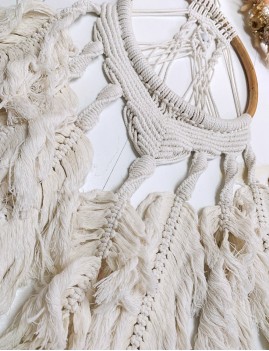 Grand attrape-rêve macramé gipsy - Boutique L'anana(s)
