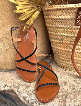 Sandales tressées - Boutique L'ananas