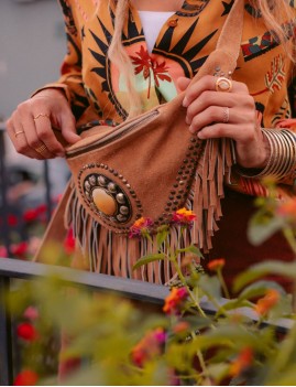 Banane franges cuir - Boutique L'anana(s)