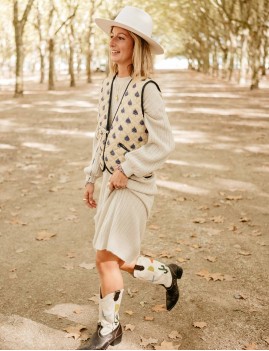 Robe maille bohème - Boutique L'anana(s)