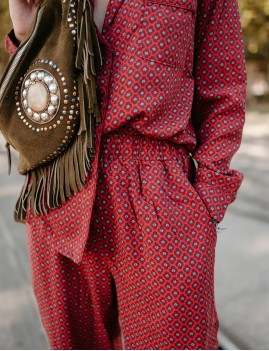 Chemise rouge gipsy - Boutique l'ananas Chemise rouge gipsy - Boutique l'ananas