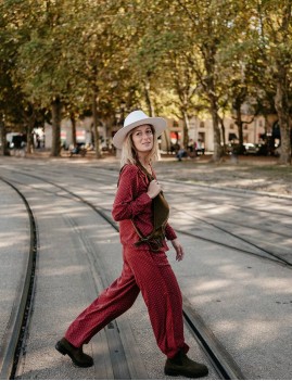 Chemise rouge chic - Boutique l'ananas Chemise rouge chic - Boutique l'ananas