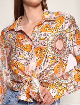 Chemise bohème rétro - Boutique L'ananas