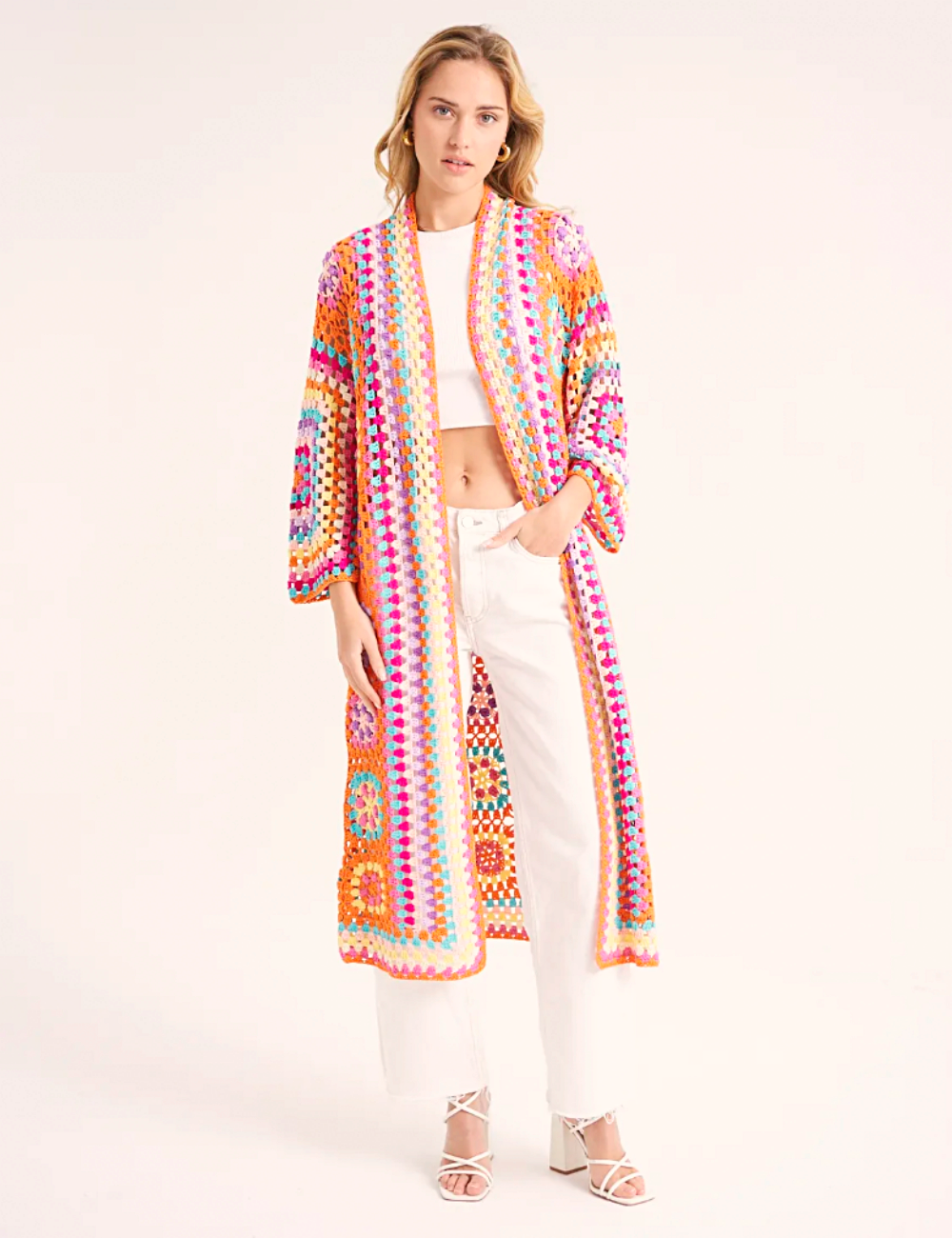 Kimono long hippie - Boutique L’anana(s)