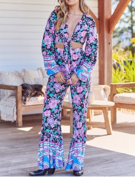 Combinaison fleurie - Boutique l'anana(s)