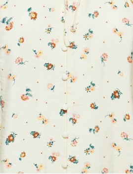 Chemisier fleuri - Boutique l'anana(s)