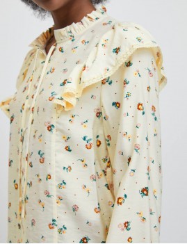 Chemise volants - Boutique l'anana(s)