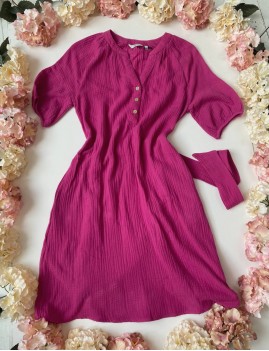 Robe gipsy rose été - Boutique l'anana(s)