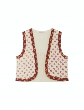 Gilet court hippie chic - Boutique l'anana(s)