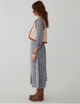 Gilet hippie matelassé  - Boutique l'anana(s)