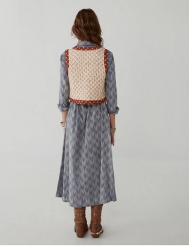 Gilet court bohème - Boutique l'anana(s)