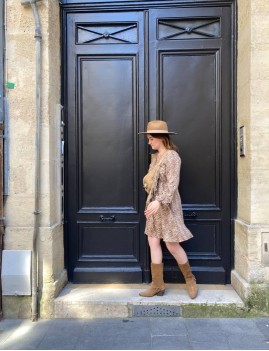 Robe courte à nouer - Boutique l'anana(s)