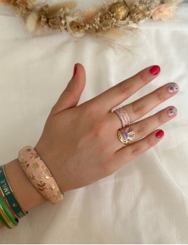 Composition de bagues hippie - Boutique l'anana(s)