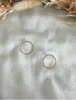 Boucles d'oreilles cercle - Boutique l'anana(s)