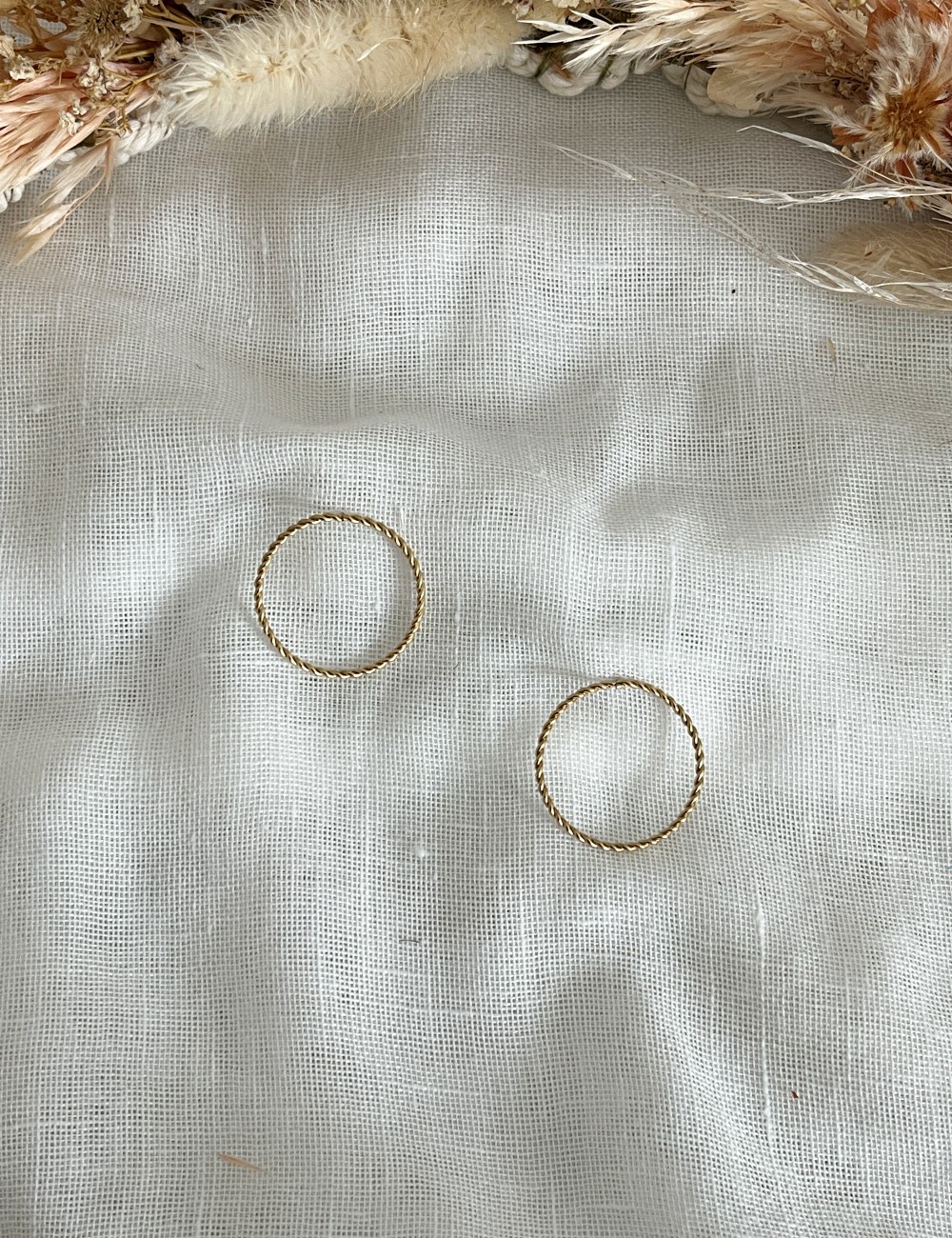 Boucles d'oreilles cercle - Boutique l'anana(s)