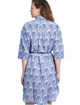 robe midi à noeud - boutique l'ananas(s)