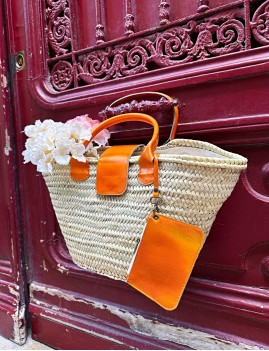 Panier hippie cuir - Boutique l'anana(s)