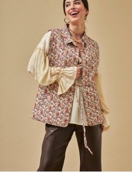 Gilet sans manches boho - Boutique l'anana(s)