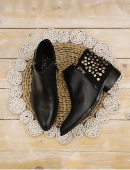 Boots en cuir - Boutique l'ananas