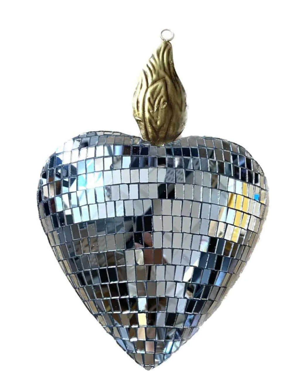 coeur boule facettes boho