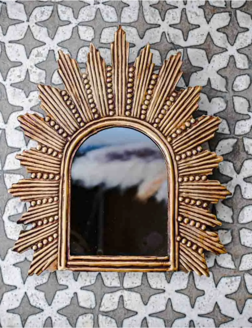 miroir exvoto rayon de soleil
