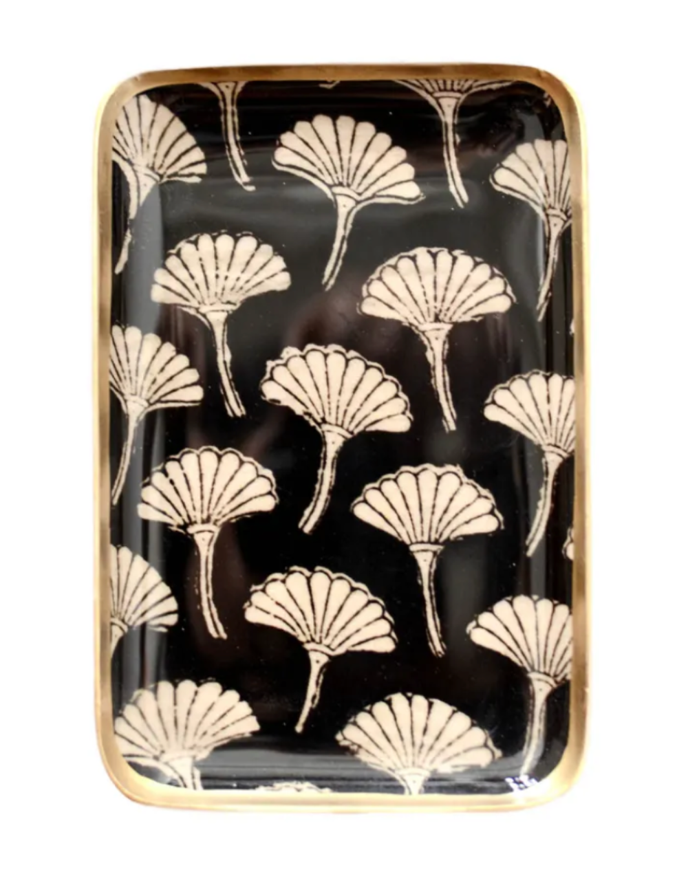 plateau décoratif ginko bohème