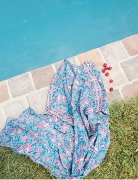 Kimono bobo fleurie LOUISE MISHA - Boutique L'anana(s)