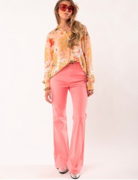 Pantalon évasé boho - Boutique L'anana(s)