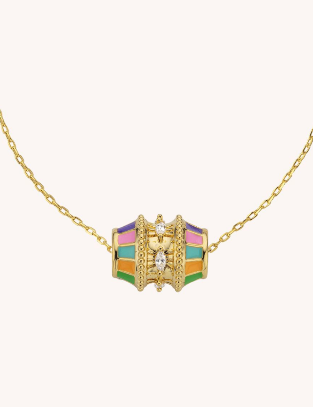 Collier gipsy multicolore - Boutique L'anana(s)