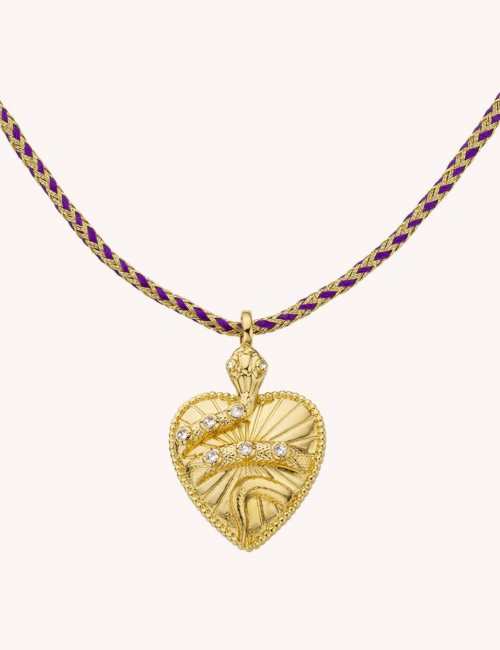 Collier coeur MYABAY - Boutique L'anana(s)