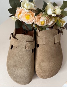 Mules beige boho - Boutique L'anana(s)