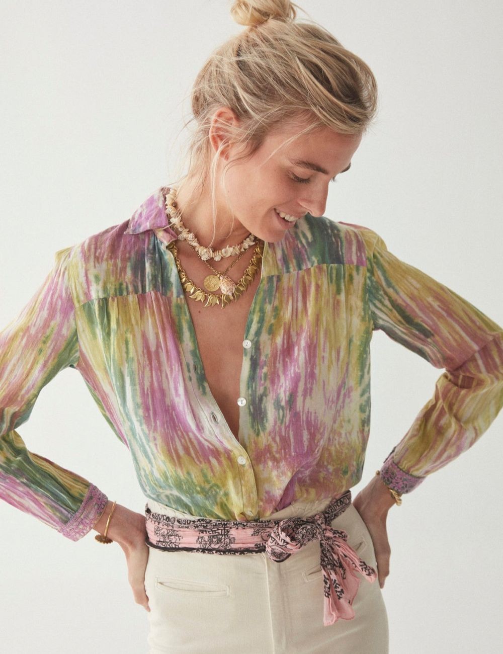 Chemise bruna boho - Boutique L'anana(s)