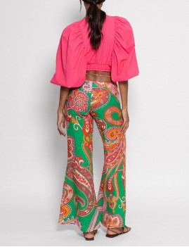 Pantalon lin boho - Boutique L'anana(s)