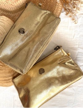 Pochette effet craquelé - Boutique L'anana(s)