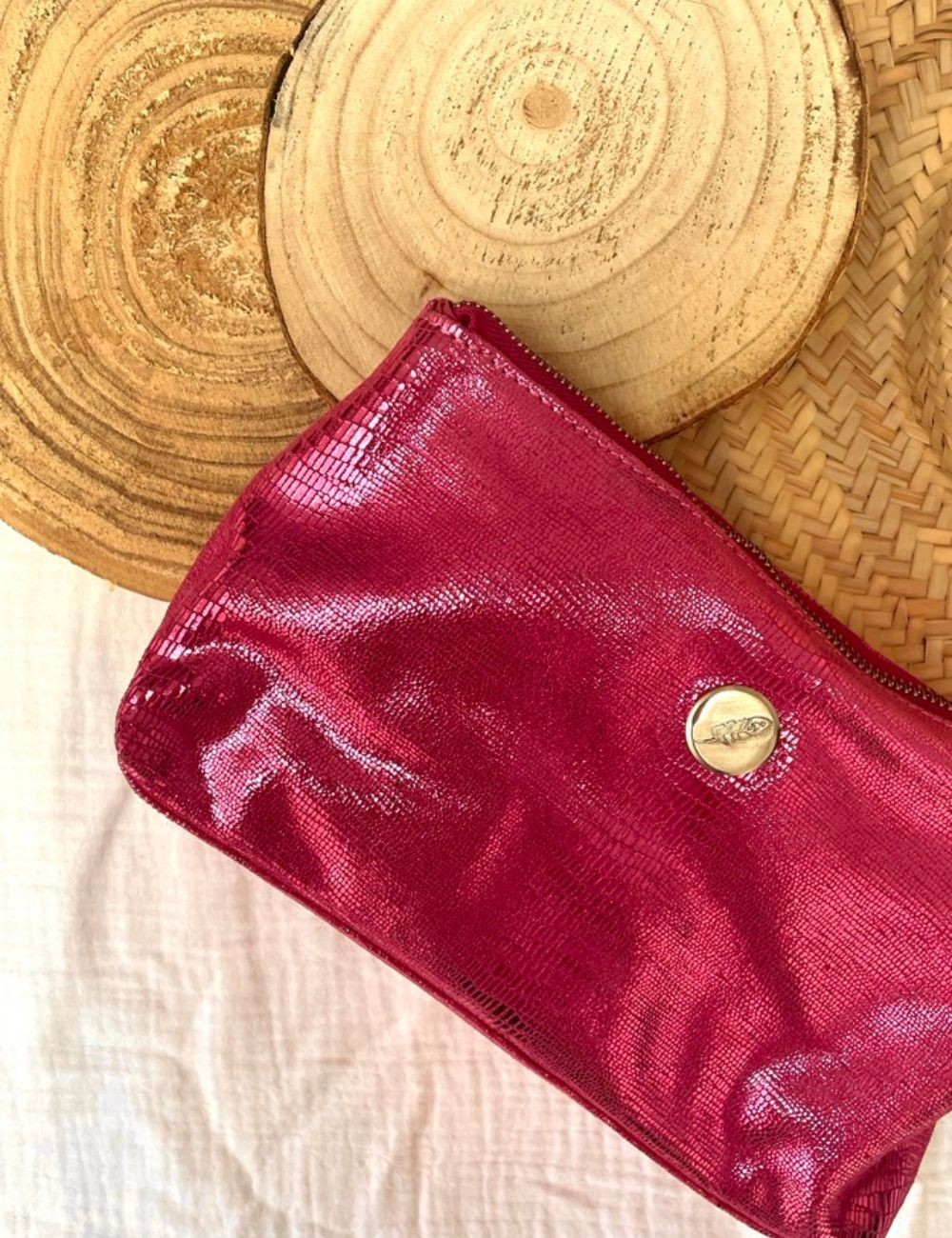 Trousse cuir boho - Boutique L'anana(s)